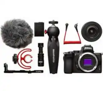 Nikon z 50 mirrorless camera vlogger kit with nikkor z 16-50 mm f/3.5-6.3 vr lens