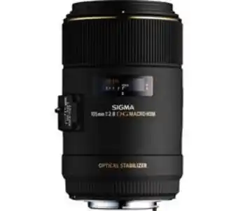 Currys PC World Sigma 105 mm f/2.8 ex macro dg hsm standard prime lens - for nikon offer