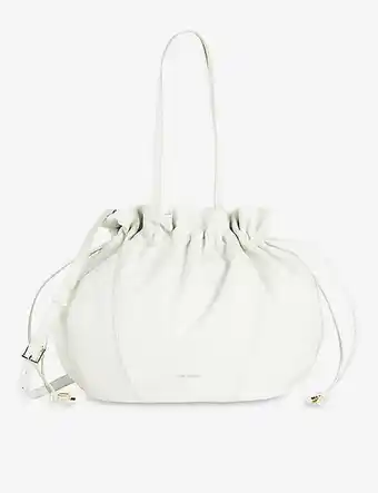 Selfridges Ted baker miemi slouchy draw-string leather shopper bag offer