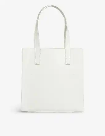 Selfridges Ted baker reptcon faux-leather shopper tote bag offer