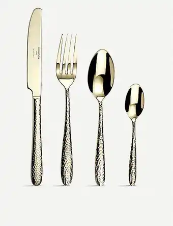 Selfridges Arthur price champagne mirage stainless steel cutlery 16-piece set offer
