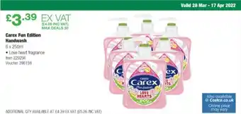 Costco Carex Fun Edition Handwash offer