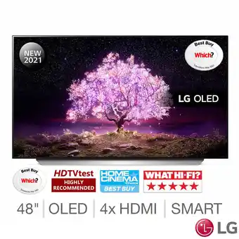 Costco LG OLED48C14LB 48 Inch OLED 4K Ultra HD Smart TV offer