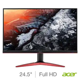 Costco Acer KG251QJbmidpx, 24.5 Inch Full HD Gaming Monitor, UM.KX1EE.J04 offer