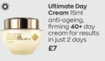 Avon Ultimate Day Cream 15ml offer