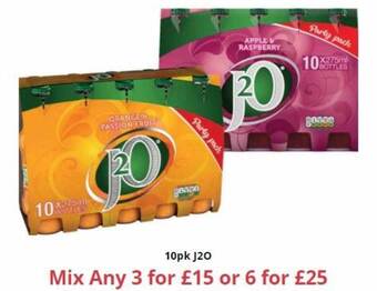 Farmfoods 10pk J2o offer