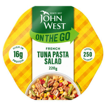 Asda John West On The Go French Tuna Pasta Salad offer