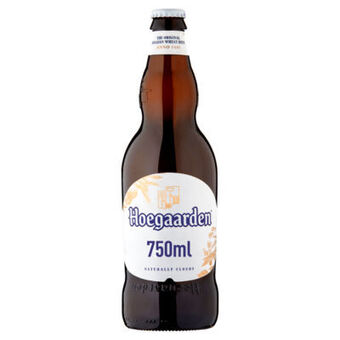 Asda Hoegaarden Belgian Wheat Beer Bottle offer