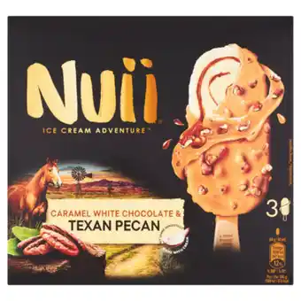 Asda Nuii Caramel White Chocolate & Texan Pecan Ice Cream offer