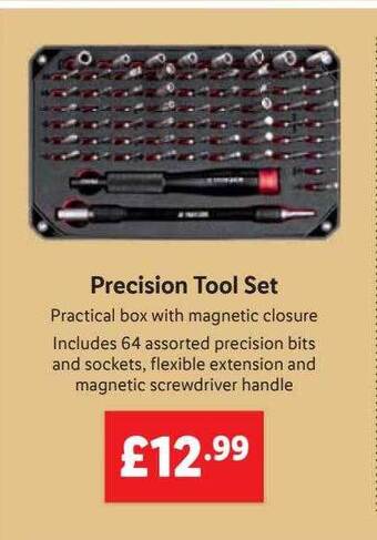 Lidl Precision Tool Set offer