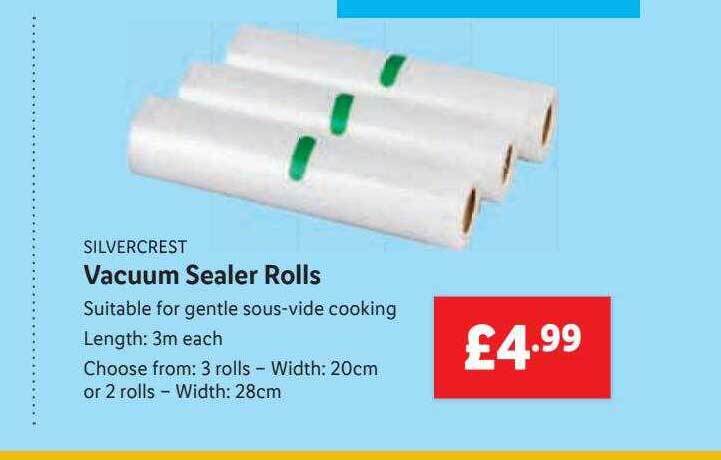 lidl vacuum sealer bags