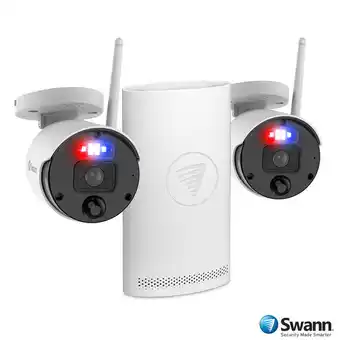 Costco Swann SecureAlert™ 2 Camera 4 Channel x 4K Ultra HD Wi-Fi NVR Security System - SWNVK-800KH2 (1TB HDD) offer