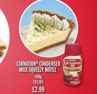Bestway Carnation Condensed Milk Squeezy Bottle offer