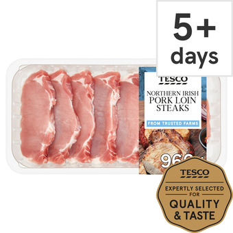 Tesco Tesco Pork Loin Steaks 960G offer