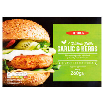 Asda Tahira 4 Chicken Grills, Garlic & Herb Flavour offer
