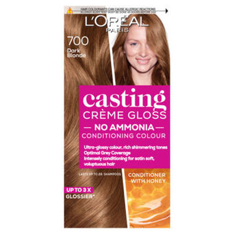 Asda L'Oreal Casting Creme Gloss 700 Dark Blonde Semi Permanent Hair Dye offer