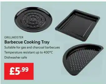 Lidl Grillmeister Barbecue Cooking Tray offer
