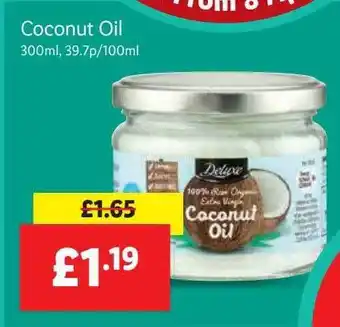 Lidl Coconut Oil offer