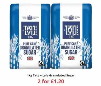 Farmfoods Tate + Lyle Granulated Sugar offer