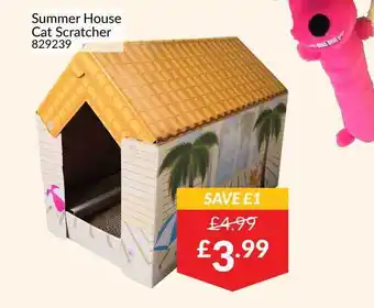The Range Summer House Cat Scratcher offer