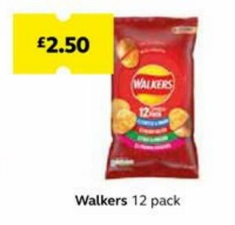 SuperValu Walkers 12 pack offer