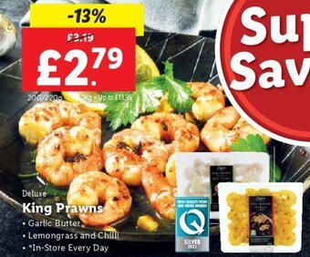 Lidl King Prawns offer