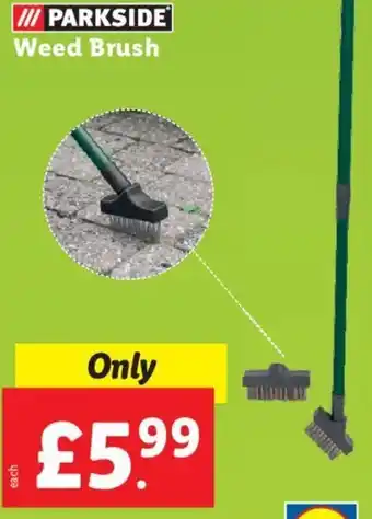 Lidl Weed Brush offer