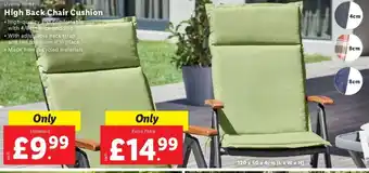 Lidl High Back Chair Cushion - Standard offer