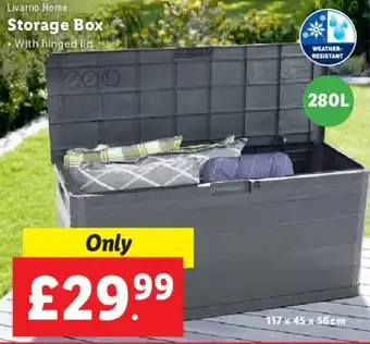 Lidl Storage Box 280L offer