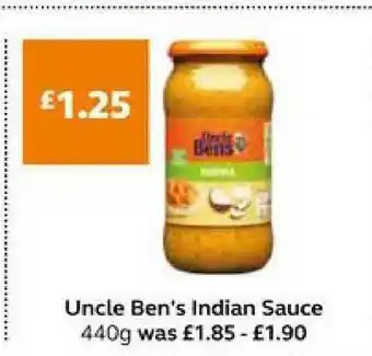 Uncle Ben's Indian Sauce