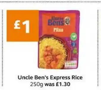 SuperValu Uncle Ben's Express Rice offer