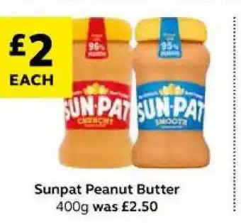 SuperValu Sunpat Peanut Butter 400g offer