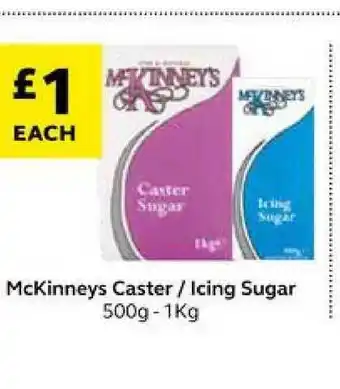 SuperValu Mckinneys Caster - Icing Sugar offer