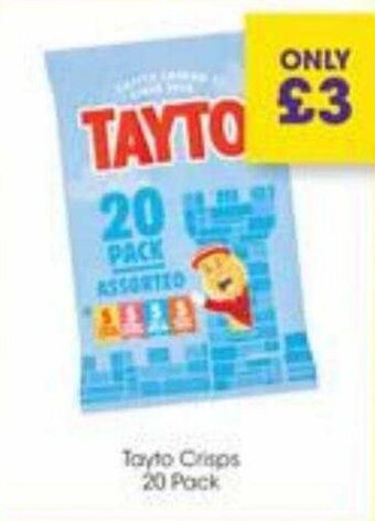 Centra Tayto Crisps 20 pack offer