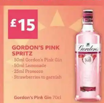 SuperValu Gordon's Pink Spritz offer