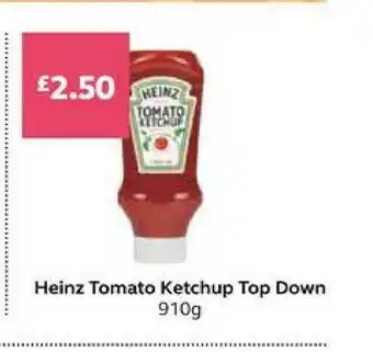 SuperValu Heinz Tomato Ketchup Top Down 910g offer