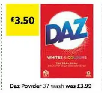 SuperValu Daz Powder 37 Wash offer