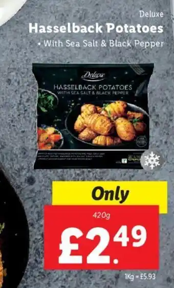 Lidl Deluxe HasselBack Potatoes 420g offer