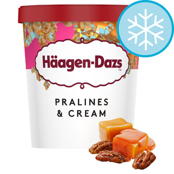 Tesco Haagen-Dazs Pralines & Cream Ice Cream 460Ml offer