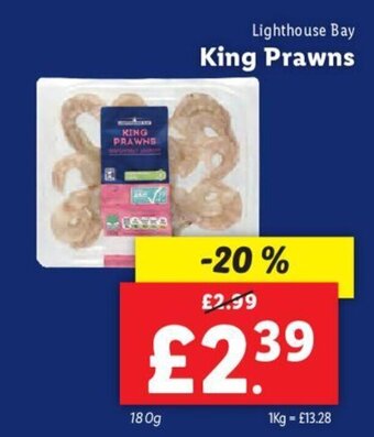 Lidl Lighthouse Bay King Prawns offer