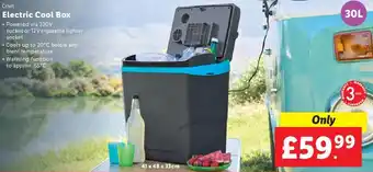 Lidl Crivit Electric Cool Box offer