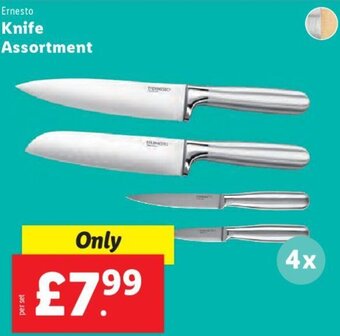 Lidl Ernesto Knife Assortment offer