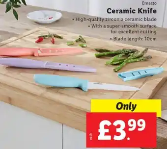 Lidl Ceramic Knife offer
