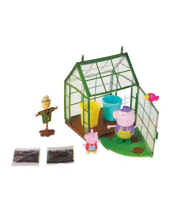 Aldi Peppa Pig Grandpa Pig Greenhouse offer