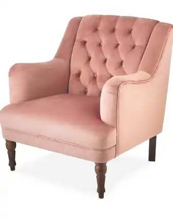Aldi Kirkton House Pink Armchair offer