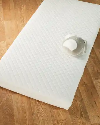 Aldi Mamia Cot Bed Spring Fibre Mattress offer