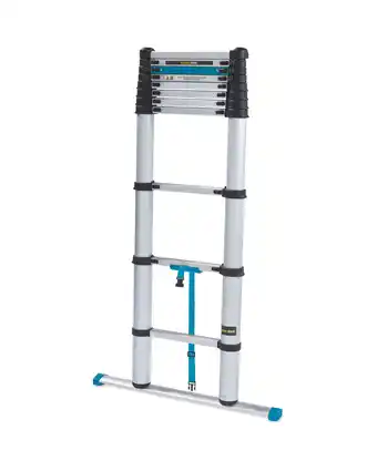 Aldi Workzone Aluminium Telescopic Ladder offer