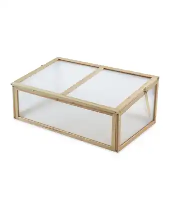 Aldi Gardenline Natural Wooden Cold Frame offer