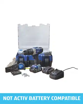 Aldi Scheppach Cordless Impact Drill Set offer