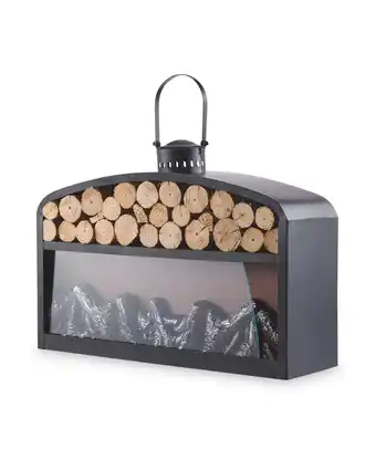 Aldi Large Landscape Wood Burner Lantern offer